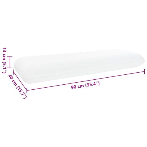 Възглавница за спане Едноцветен 70 x 36 x 13 см