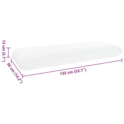 Възглавница за спане Едноцветен 70 x 36 x 13 см