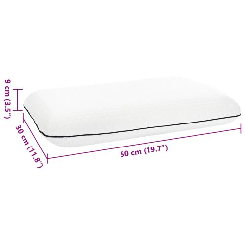 Възглавница за спане Едноцветен 30 x 50 x 9 см