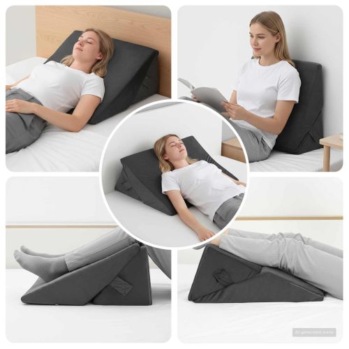 Възглавница за лагер Друг Сив