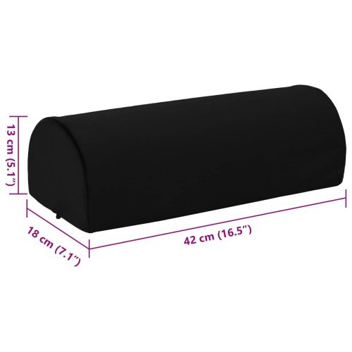 Възглавница за повдигане на крака Едноцветен Черно