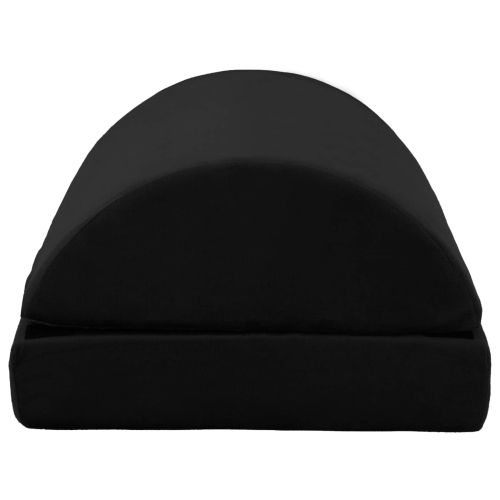 Възглавница за повдигане на крака Едноцветен Черно