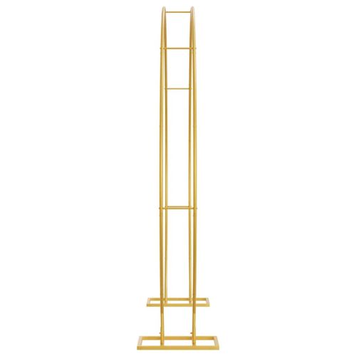 Сватбена арка Златист 220 x 45 x 200 см Стомана