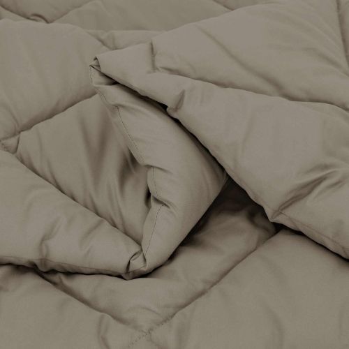 Летен юрган Светлосиво 200 x 140 cm Микрофибър