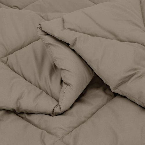 Зимен юрган Светлосиво 220 x 140 cm Микрофибър