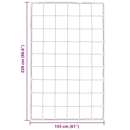 Пълно годишно юрганче Златист 220 x 155 см Сатен и микрофибър