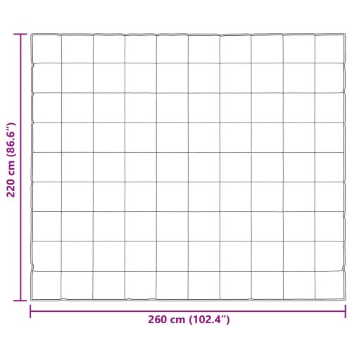 Пълно годишно юрганче Златист 220 x 260 cm Сатен и микрофибър