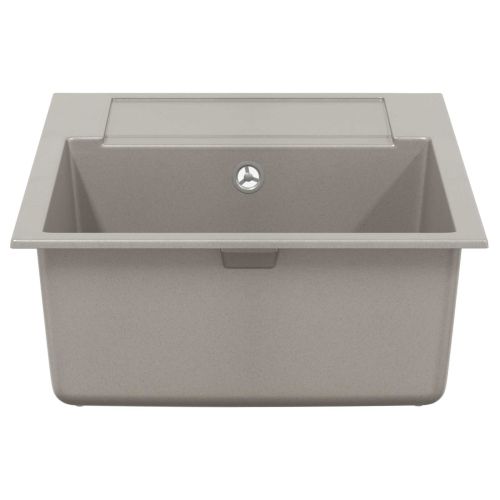 Мивка Сив 780 x 500 мм 80% Кварц и 20% Смола