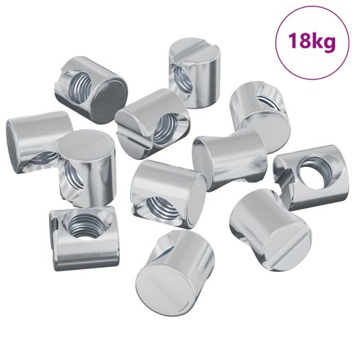 Винтови гайки 4500 pcs M6 x 12 мм (Диаметър на резбата x В)