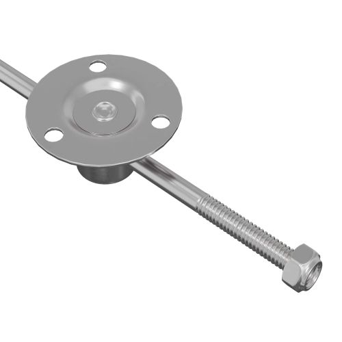 Газов амортисьор 439 pcs Сребрист Желязо