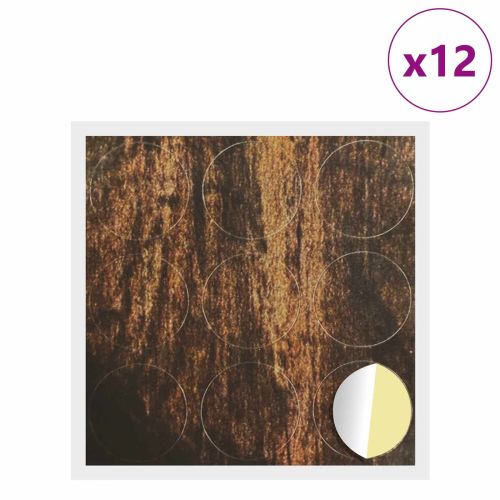 Самозалепваща корица за винтове 12 pcs Старо дърво