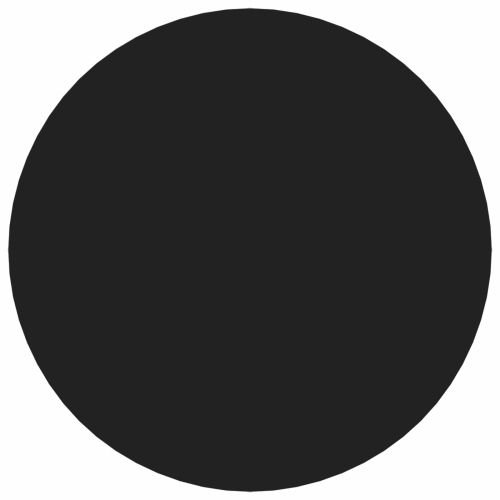 Самозалепваща корица за винтове 12 pcs Черно Ø 20 x 0,5 мм