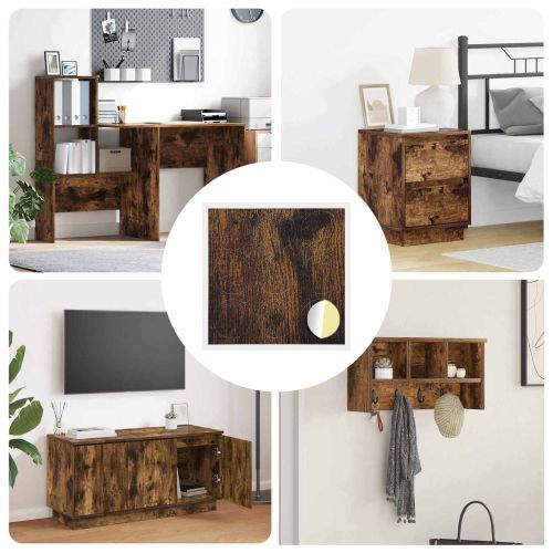 Самозалепваща корица за винтове 12 pcs Димян дъб Ø 20 x 0,5 мм