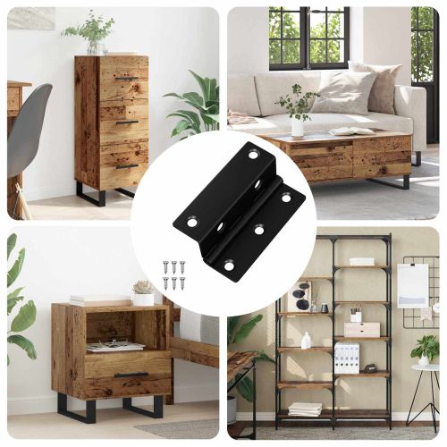 Панта 12 pcs Черно 38 x 17 x 60 мм Желязо