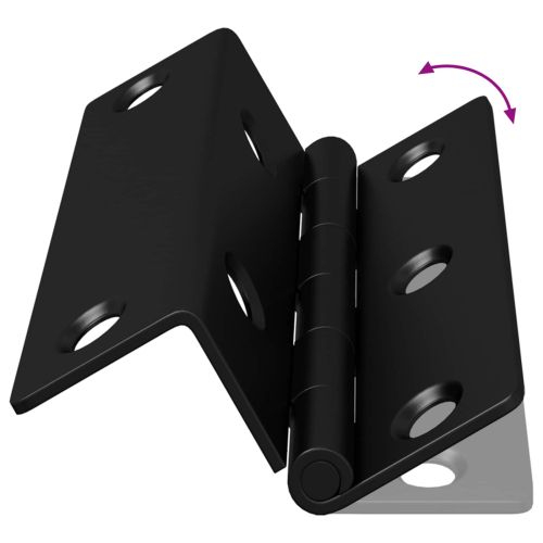 Панта 12 pcs Черно 38 x 17 x 60 мм Желязо