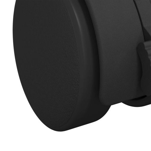 Кастър 2 pcs Черен и сребрист 40,1 x 40,1 x 37,8 мм Желязо и ПП