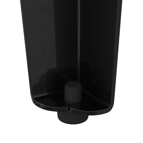 Крака за мебели 2 pcs Черно 5,5 х 5,5 х 10 см Желязо