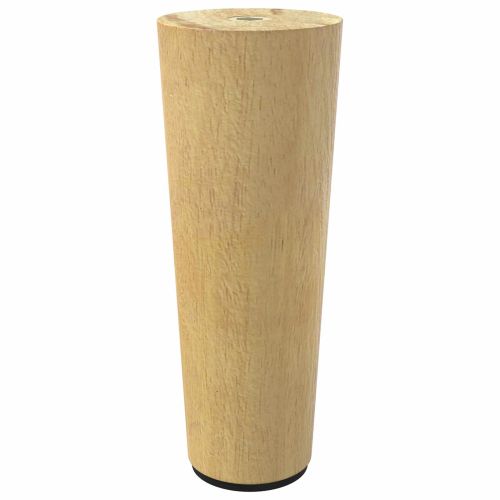 Крака за мебели 2 pcs Кафяво Ø 44 x 100 мм