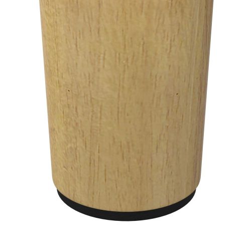 Крака за мебели 12 pcs Кафяво Ø 44 x 100 мм