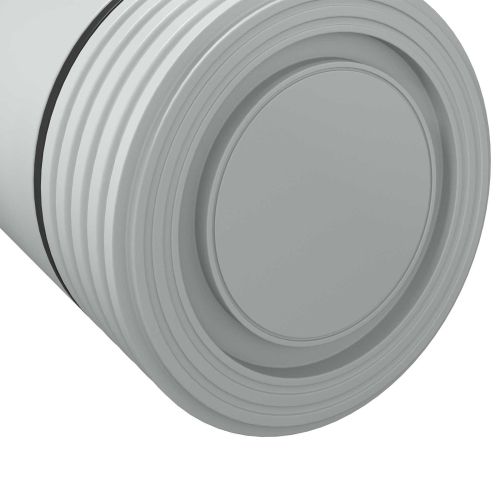 Крака за мебели Регулирума 2 pcs Бяло 64 x 64 x 100 мм ПП