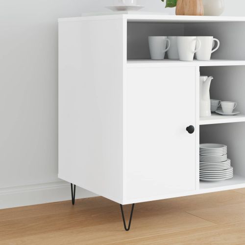 Мебелен крак 2 pcs Черно 54.1 x 54.1 x 100 мм Желязо