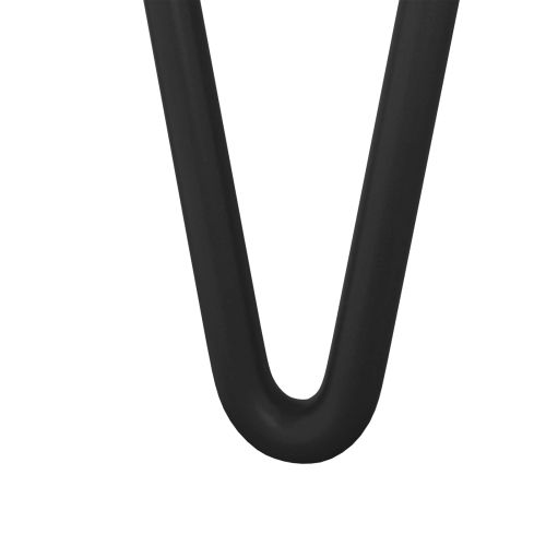 Мебелен крак 12 pcs Черно 54.1 x 54.1 x 100 мм Желязо