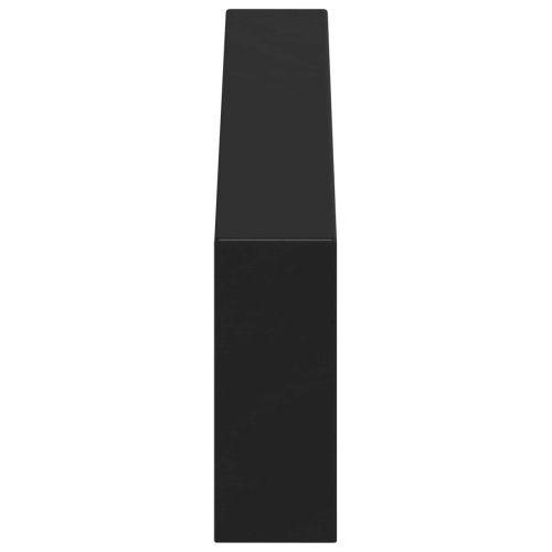 Крака за мебели 2 pcs Черно 31,1 x 4 x 10 мм Желязо