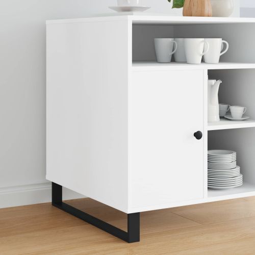 Крака за мебели 12 pcs Черно 59,6 x 4 x 10 мм Желязо