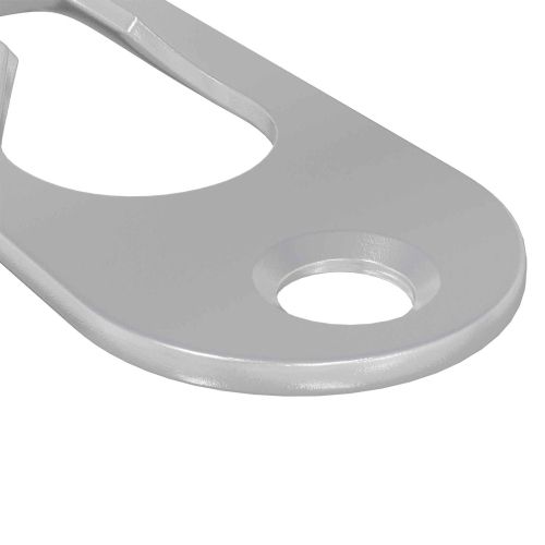 Ключалка закачалка 3673 pcs Сребрист 45 x 16 x 3.5 мм Желязо