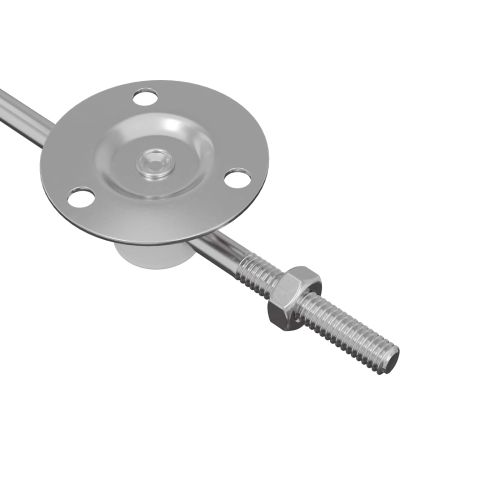 Панта за поддръжка на капак 12 pcs Сребрист 194 x 36 x 18 мм