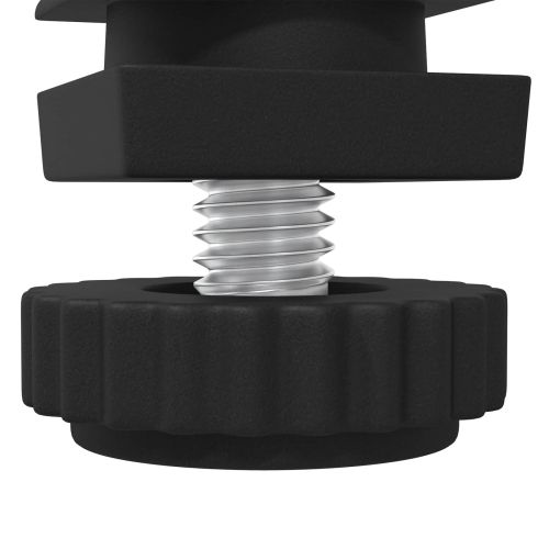 Нивелиращи устройства за мебели Регулирума 12 pcs Черно М6 ПП