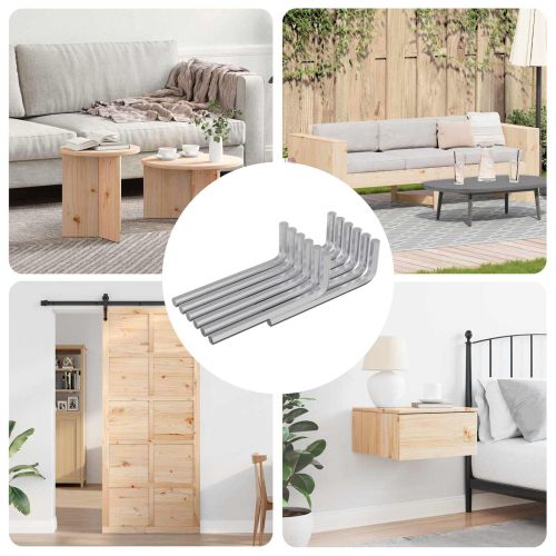 Хекс ключ 12 pcs Сребрист 32 x 86 мм Стомана