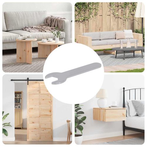 Спанер 1593 pcs Сребрист 13 mm Желязо