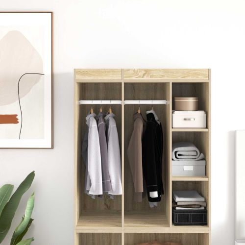 Тръба за дрешник 12 pcs Сребрист 764 x 15 x 29 мм