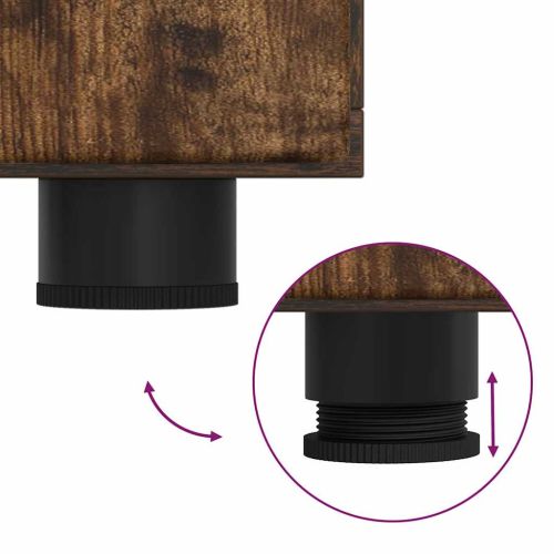 Служебен шкаф Димян дъб 88,5 x 30,5 x 55,5 см Инженерно дърво