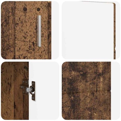 Служебен шкаф Старо дърво 88,5 x 30,5 x 55,5 см Инженерно дърво