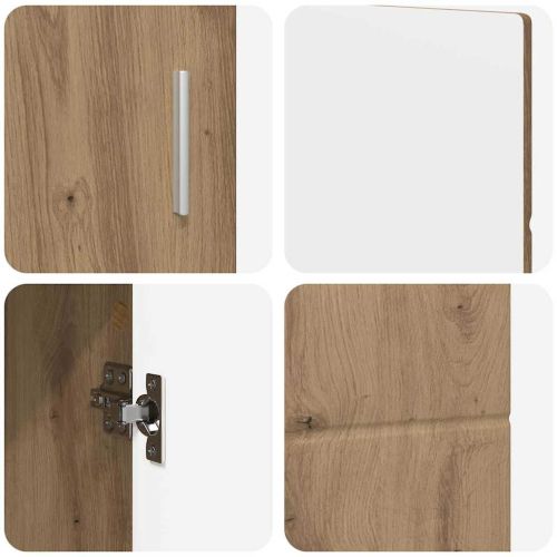 Служебен шкаф с рафт Дъб 88,5 x 30,5 x 55,5 см Инженерно дърво