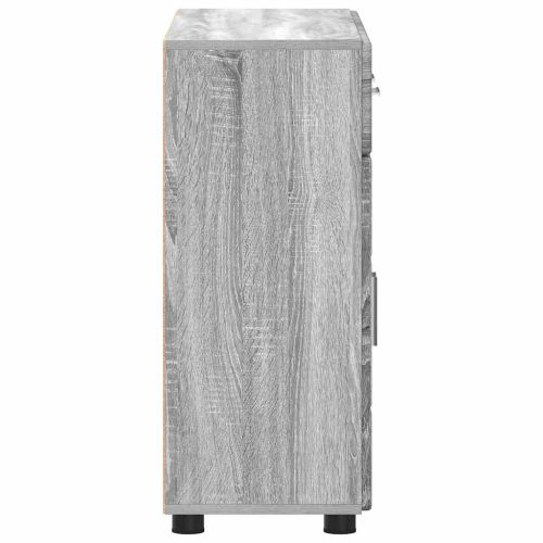 Служебен шкаф Сив Сонома 88,5 x 30,5 x 73 см Инженерно дърво