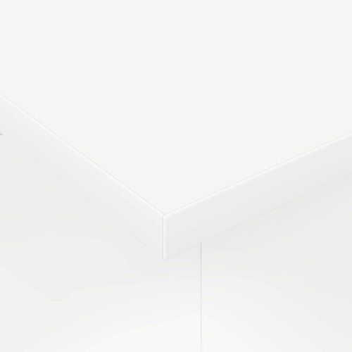 ТВ стойка Бяло 102 x 35 x 45 см Инженерно дърво