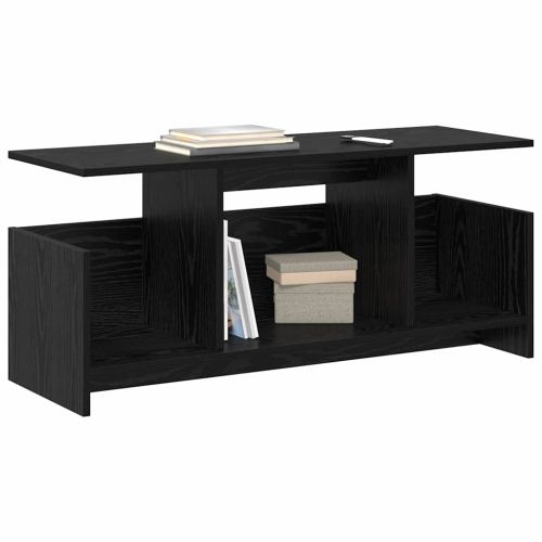 ТВ стойка Черния дъб 102 x 35 x 45 см Инженерно дърво