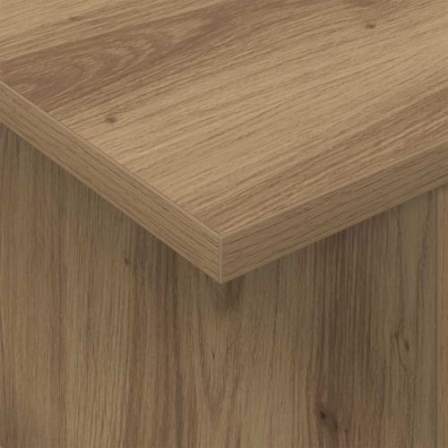 ТВ стойка 2 pcs Дъб 50 x 35 x 45 cm Инженерно дърво