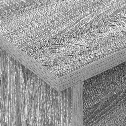 ТВ стойка Сив Сонома 100 x 35 x 35 см Инженерно дърво
