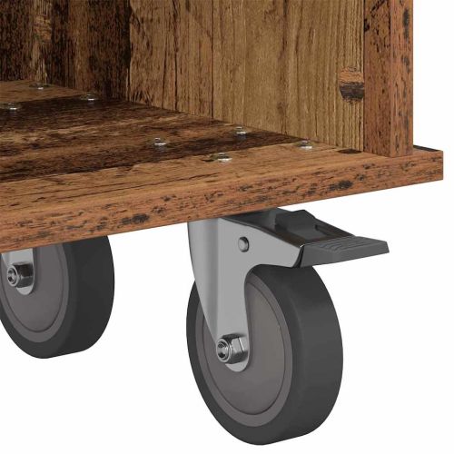 ТВ стойка Старо дърво 100 x 35 x 35 см Инженерно дърво