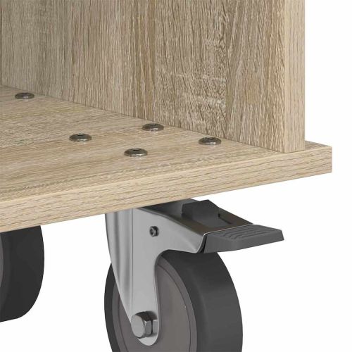 ТВ стойка Сонома дъб 68,5 x 35 x 35 см Инженерно дърво