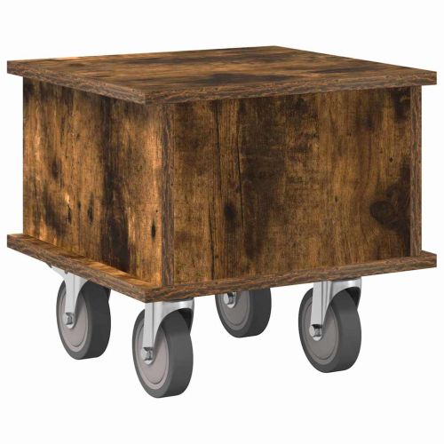 ТВ стойка Димян дъб 37 x 35 x 35 см Инженерно дърво