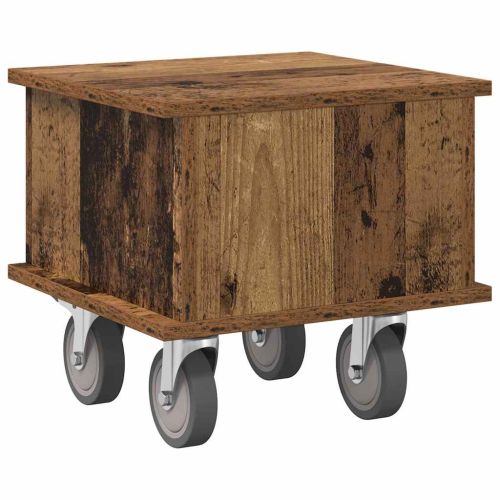 ТВ стойка Старо дърво 37 x 35 x 35 см Инженерно дърво