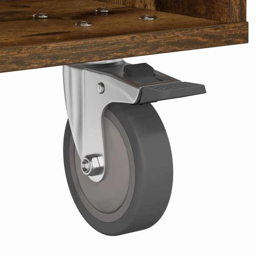 Нощно шкафче Димян дъб 40,5 x 40 x 48 см Инженерно дърво