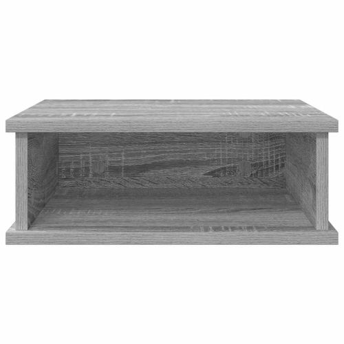 Нощно шкафче Сив Сонома 40 x 31 x 15 см Инженерно дърво