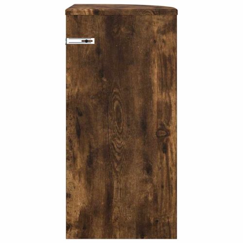 Крайна масичка Димян дъб 29,6 x 29,6 x 60 см Инженерно дърво