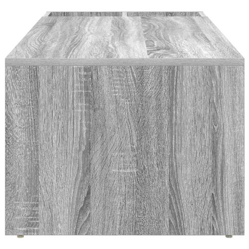 Масичка за кафе Сив Сонома 101,5 x 50 x 37 см Инженерно дърво